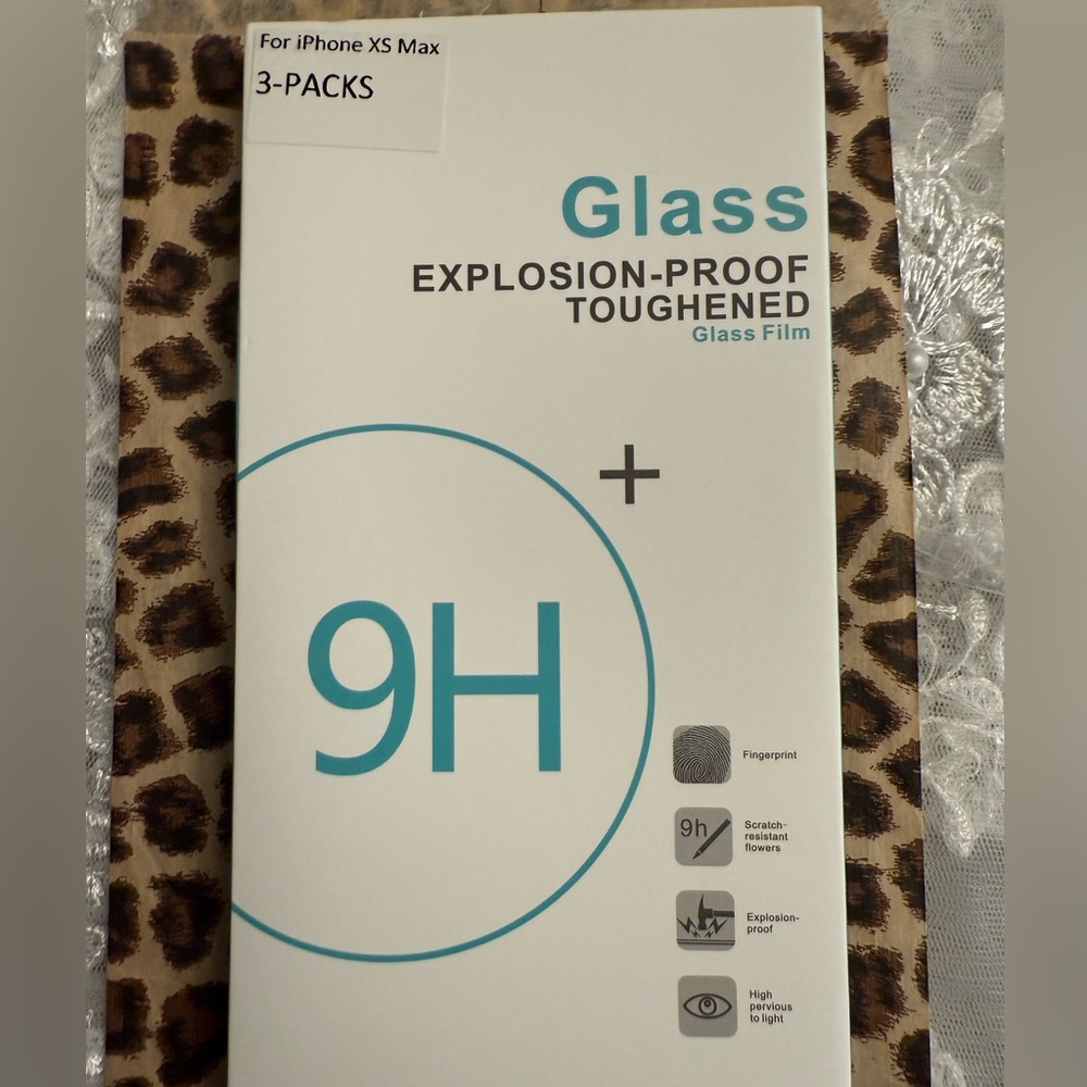 9H Glass Screen Protector - Clear (Set of 3)